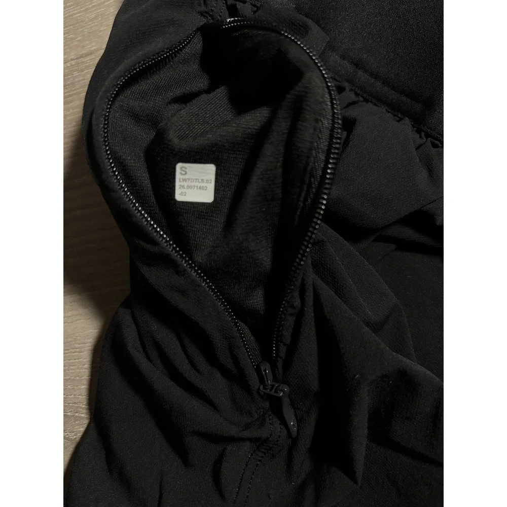 Lululemon Lab Womens Black 2-in-1 Running Shorts Size S Athleisure Activewear